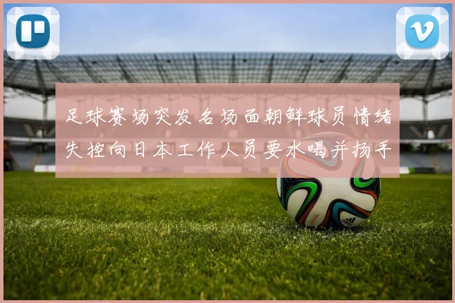 足球赛场突发名场面朝鲜球员情绪失控向日本工作人员要水喝并扬手威胁